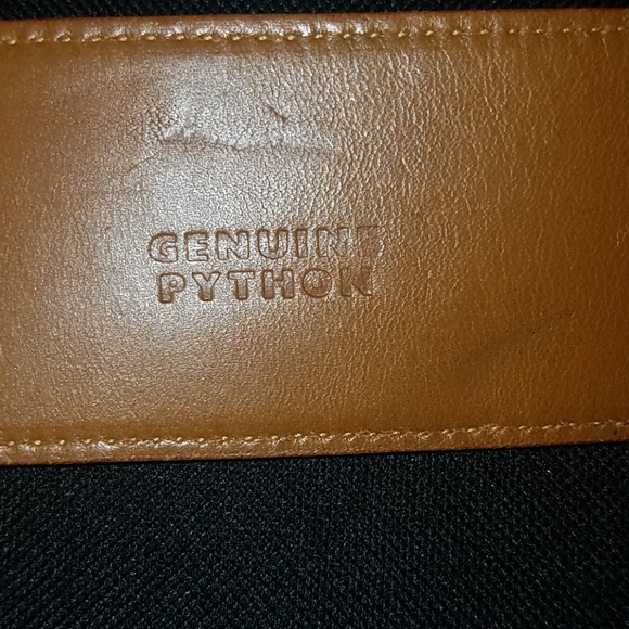 Genuine Python belt - Picture 5 of 5